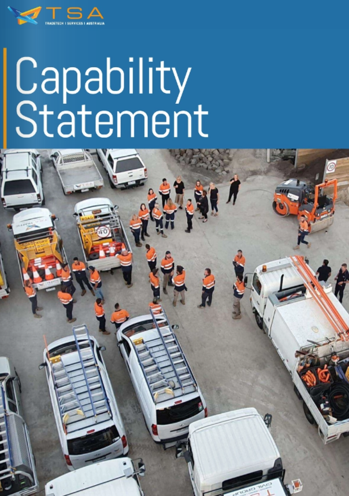 Front page of capabilities