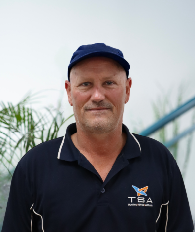 Smiling man in a polo shirt