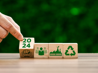 Eco-friendly business concept.