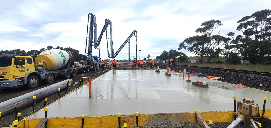 Commercial Concrete Construction Project